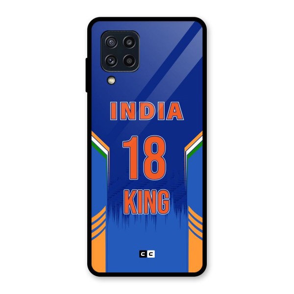 GOAT KING Glass Back Case for Galaxy M32