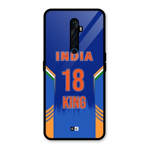 GOAT KING Glass Back Case for Oppo Reno2 F