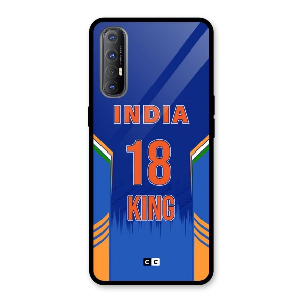 GOAT KING Glass Back Case for Oppo Reno3 Pro