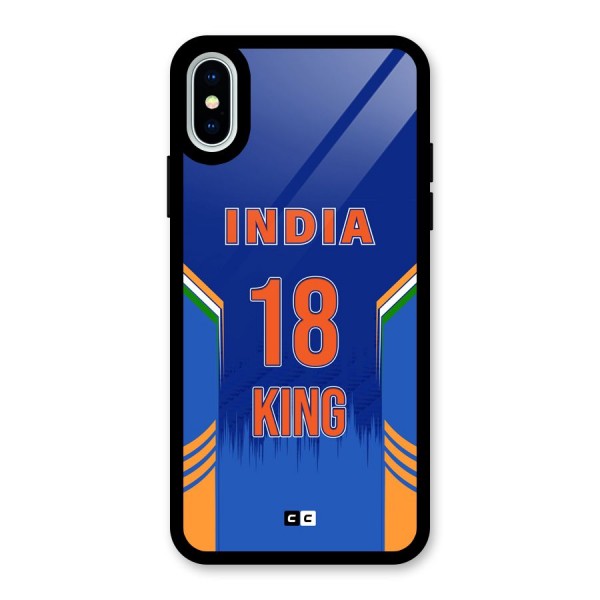 GOAT KING Glass Back Case for iPhone X
