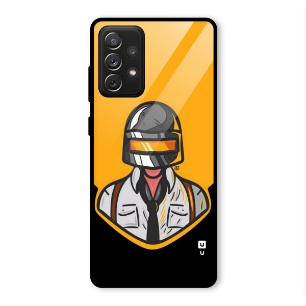 Game Lover Glass Back Case for Galaxy A72