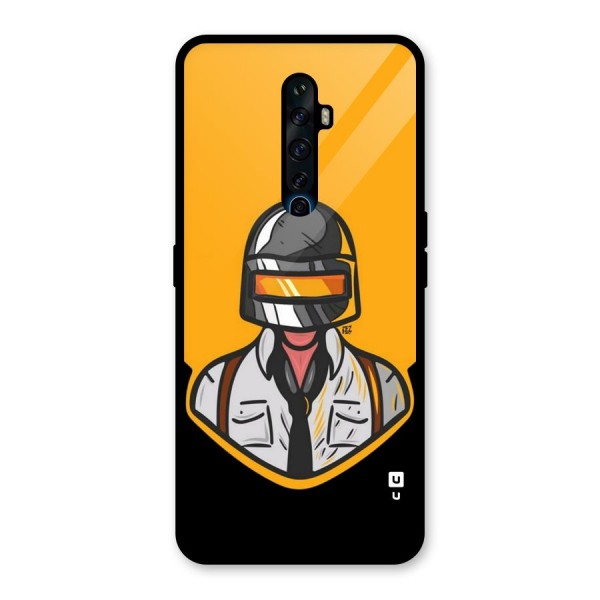 Game Lover Glass Back Case for Oppo Reno2 F