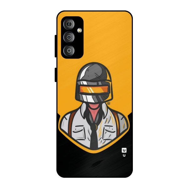 Game Lover Metal Back Case for Galaxy F23