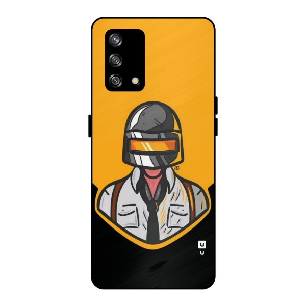 Game Lover Metal Back Case for Oppo F19s