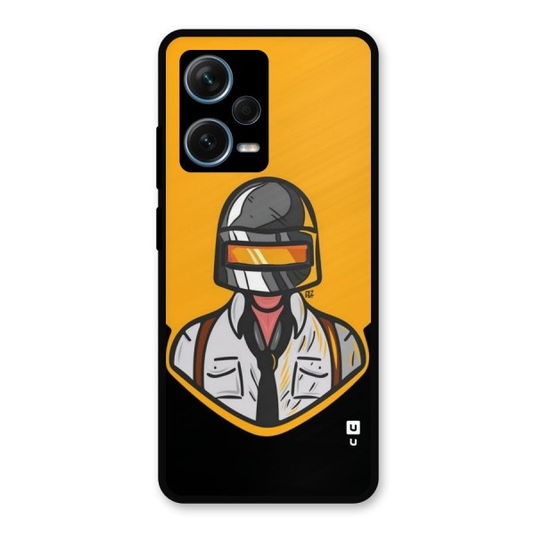 Game Lover Metal Back Case for Redmi Note 12 Pro Plus 5G