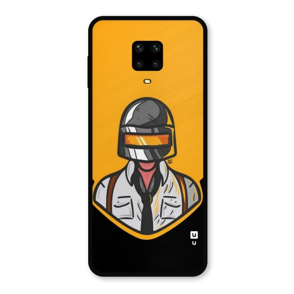 Game Lover Metal Back Case for Redmi Note 9 Pro Max