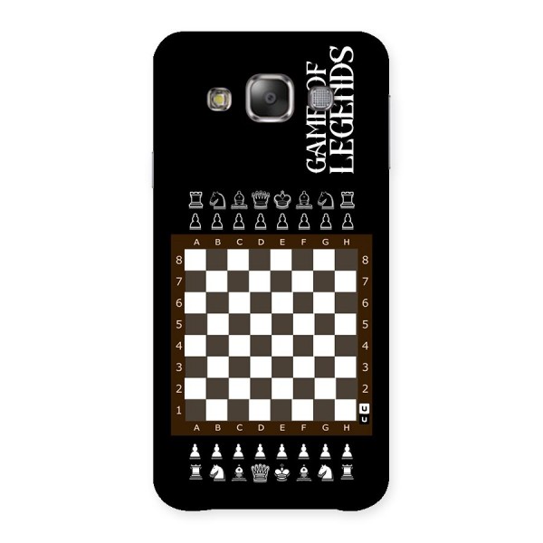 Game Of Legends Back Case for Galaxy E7