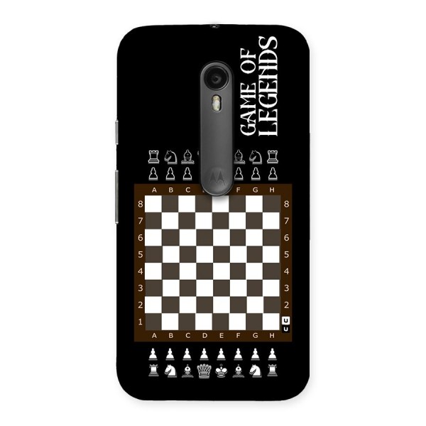 Game Of Legends Back Case for Moto G3
