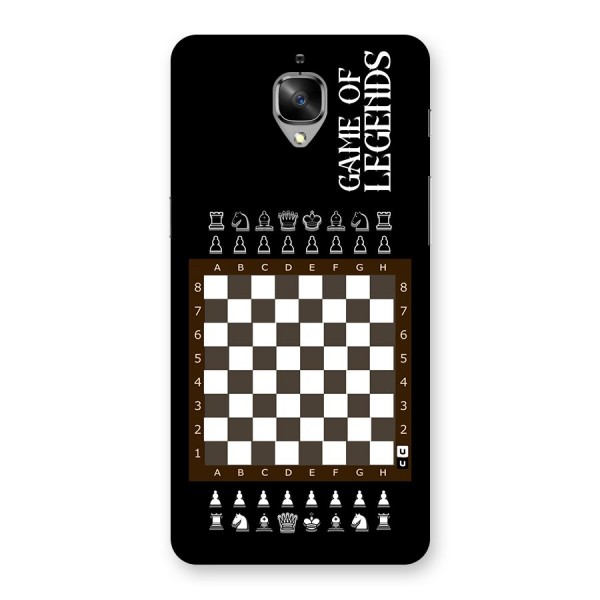 Game Of Legends Back Case for OnePlus 3T