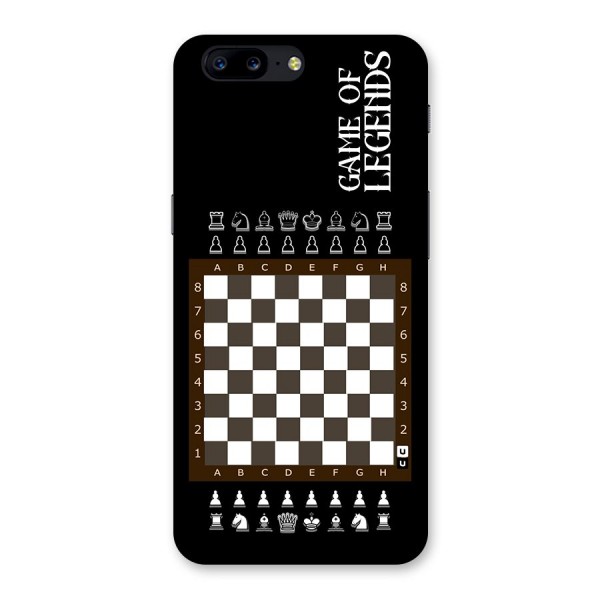 Game Of Legends Back Case for OnePlus 5