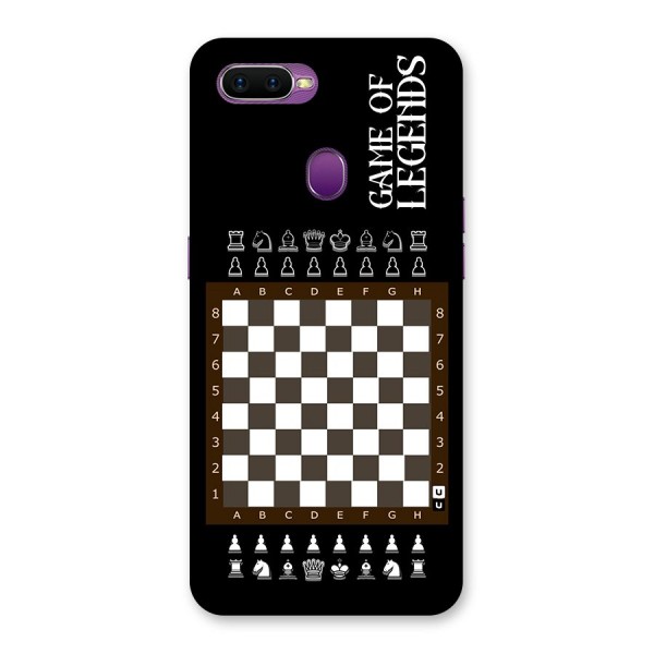 Game Of Legends Back Case for Oppo F9