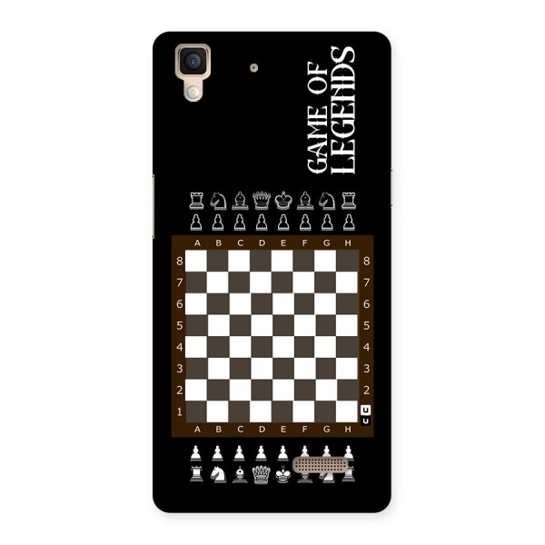 Game Of Legends Back Case for Oppo R7