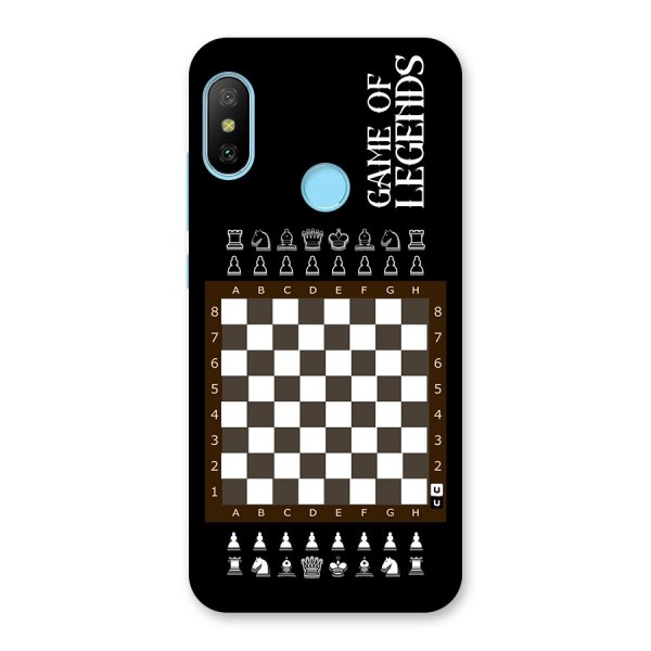 Game Of Legends Back Case for Redmi 6 Pro