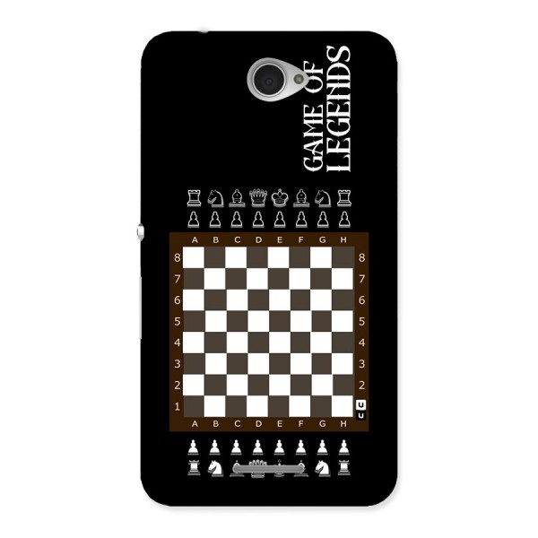 Game Of Legends Back Case for Xperia E4