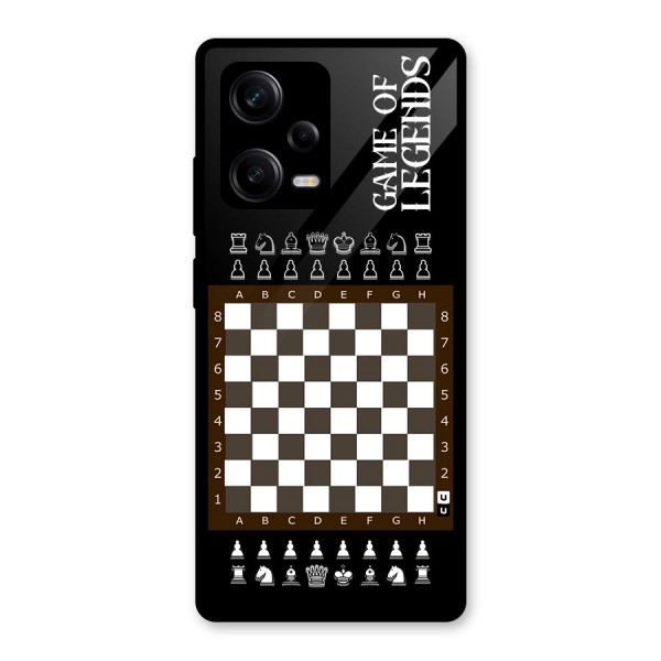 Game Of Legends Glass Back Case for Redmi Note 12 Pro