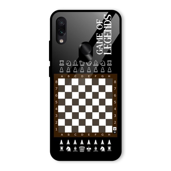 Game Of Legends Glass Back Case for Redmi Note 7S