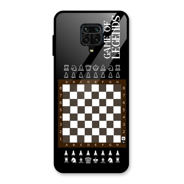 Game Of Legends Glass Back Case for Redmi Note 9 Pro Max