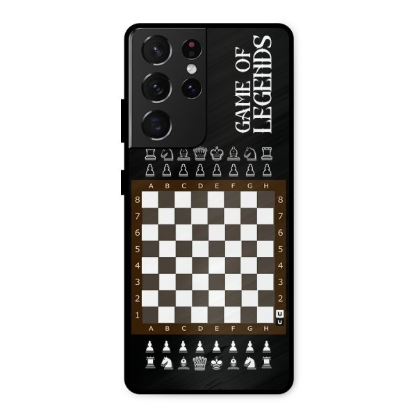 Game Of Legends Metal Back Case for Galaxy S21 Ultra 5G