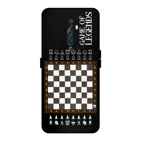 Game Of Legends Metal Back Case for Oppo Reno2 F