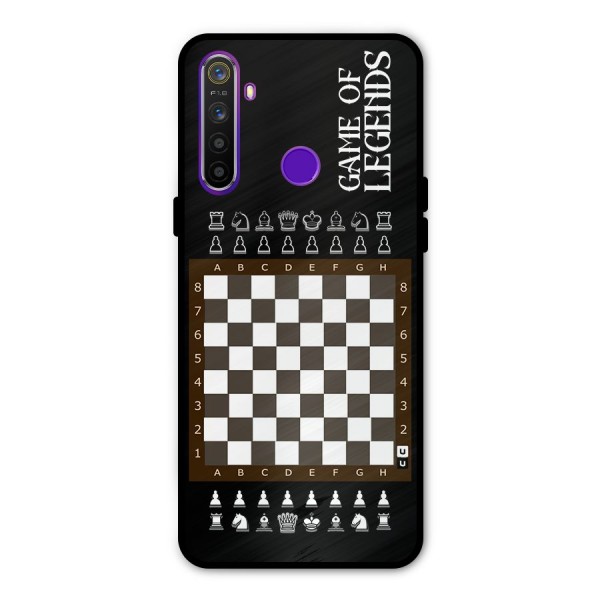 Game Of Legends Metal Back Case for Realme Narzo 10