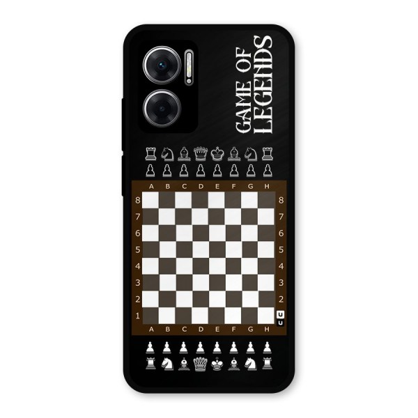 Game Of Legends Metal Back Case for Redmi 11 Prime 5G