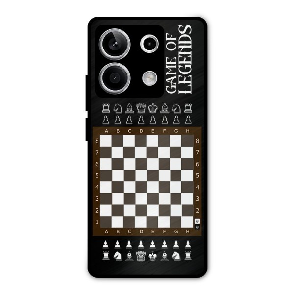 Game Of Legends Metal Back Case for Redmi Note 13 5G