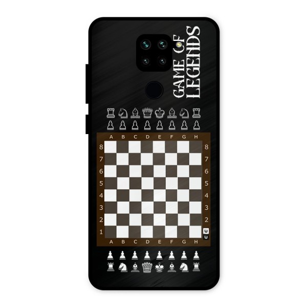 Game Of Legends Metal Back Case for Redmi Note 9