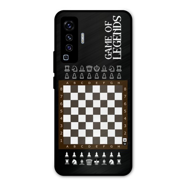 Game Of Legends Metal Back Case for Vivo X50