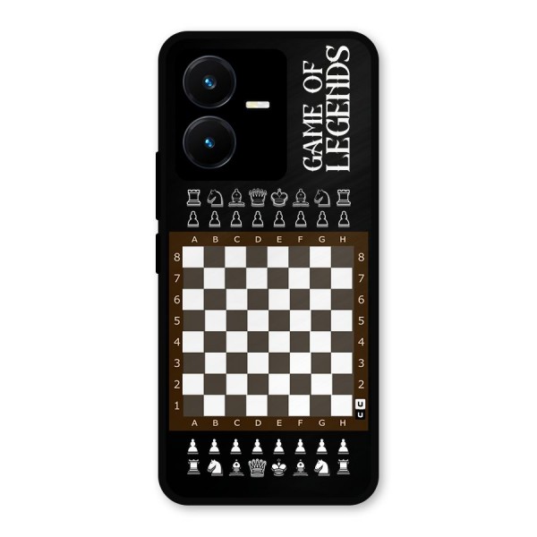 Game Of Legends Metal Back Case for Vivo Y22