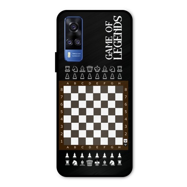 Game Of Legends Metal Back Case for Vivo Y31