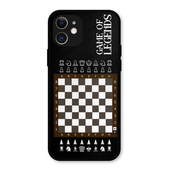 Game Of Legends Metal Back Case for iPhone 12