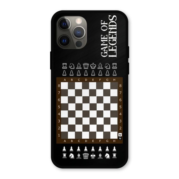 Game Of Legends Metal Back Case for iPhone 12 Pro