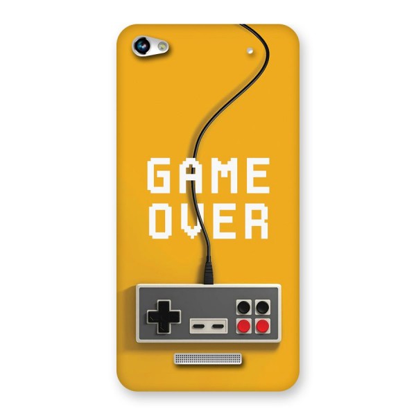 Game Over Remote Back Case for Canvas Hue 2 A316