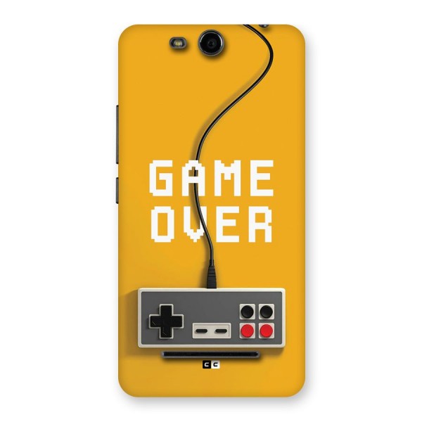 Game Over Remote Back Case for Canvas Juice 3 Q392