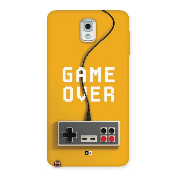 Game Over Remote Back Case for Galaxy Note 3