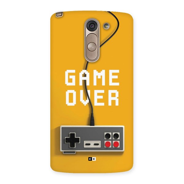 Game Over Remote Back Case for LG G3 Stylus