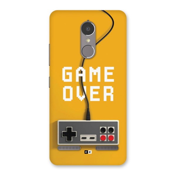 Game Over Remote Back Case for Lenovo K6
