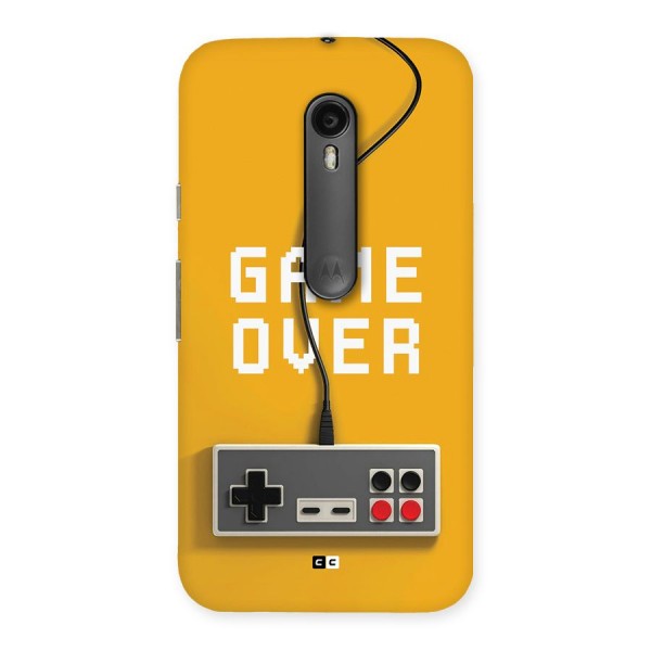 Game Over Remote Back Case for Moto G3