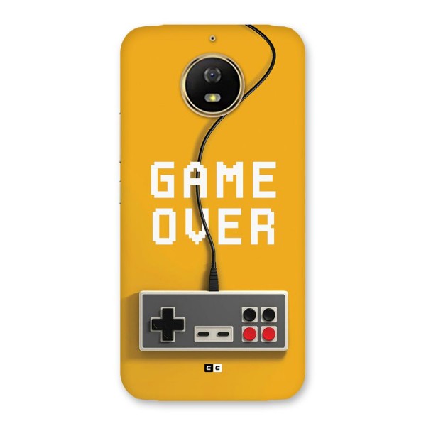 Game Over Remote Back Case for Moto G5s