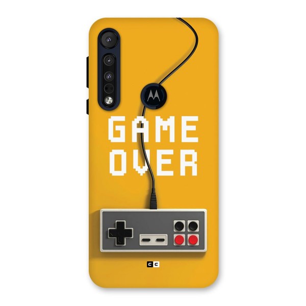 Game Over Remote Back Case for Motorola One Macro