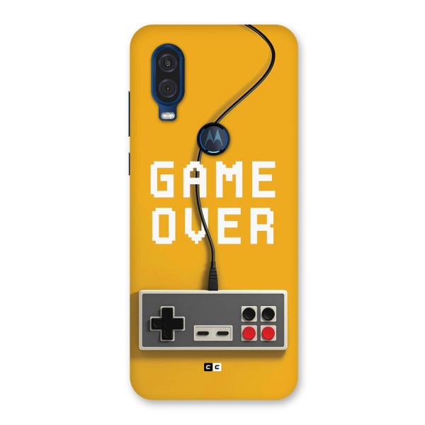 Game Over Remote Back Case for Motorola One Vision
