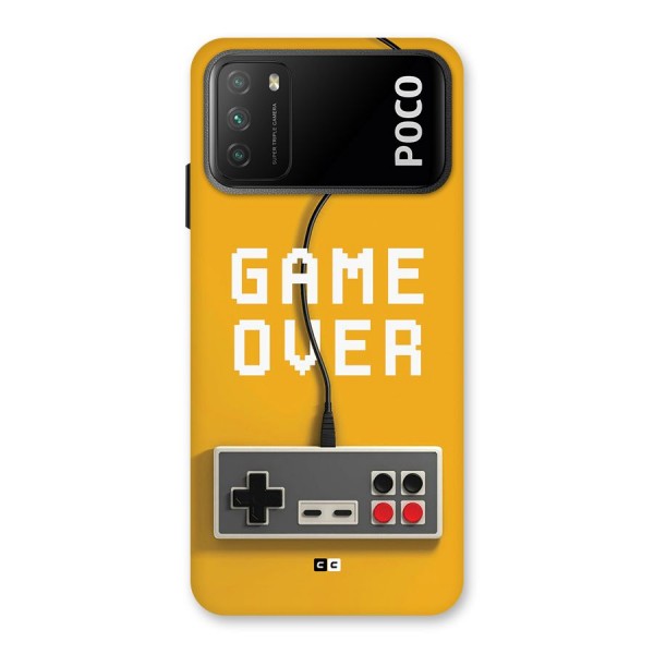 Game Over Remote Back Case for Poco M3