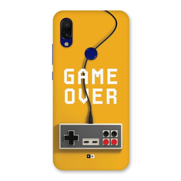 Game Over Remote Back Case for Redmi 7