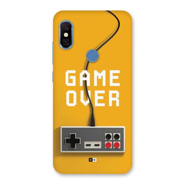 Game Over Remote Back Case for Redmi Note 6 Pro