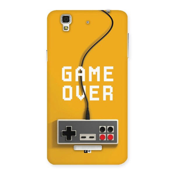 Game Over Remote Back Case for YU Yureka Plus