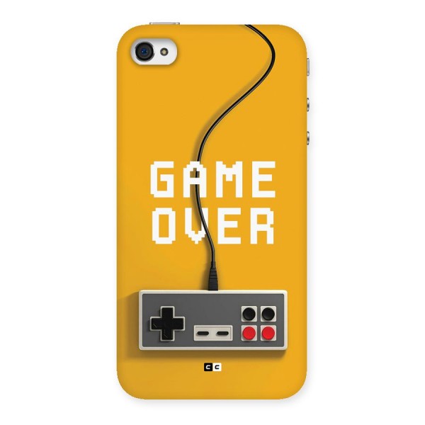 Game Over Remote Back Case for iPhone 4 4s