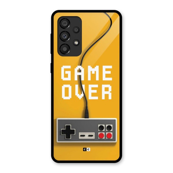 Game Over Remote Glass Back Case for Galaxy A33 5G