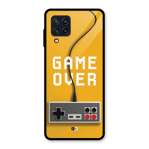 Game Over Remote Glass Back Case for Galaxy M32