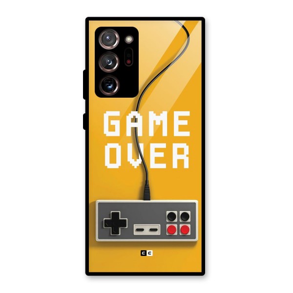 Game Over Remote Glass Back Case for Galaxy Note 20 Ultra 5G