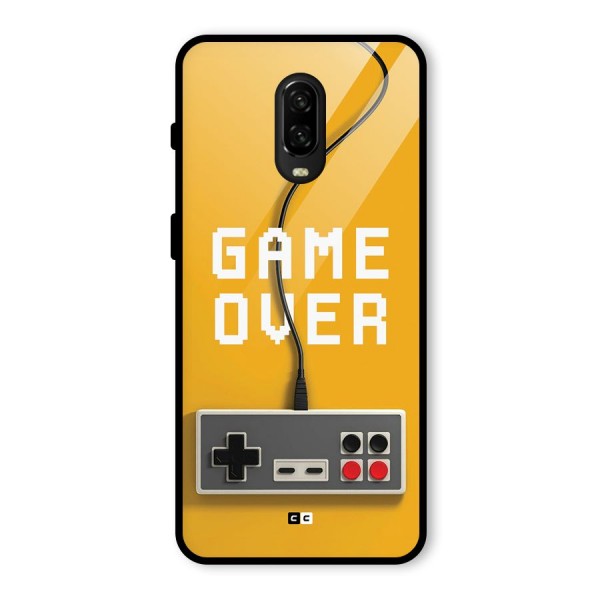 Game Over Remote Glass Back Case for OnePlus 6T